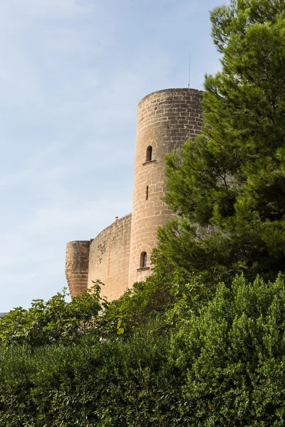 Bellver kasteel castillo toren in Mallorca in palma de mallorca ba — Stockfoto