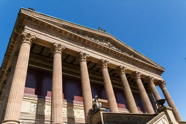 Alte nationalgalerie auf der museumsinsel in berlin — Stockfoto