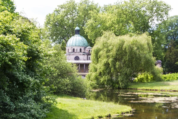 Μια εκκλησία στη Γερμανία Πότσνταμ στον κατάλογο παγκόσμιας κληρονομιάς της unesco — Φωτογραφία Αρχείου