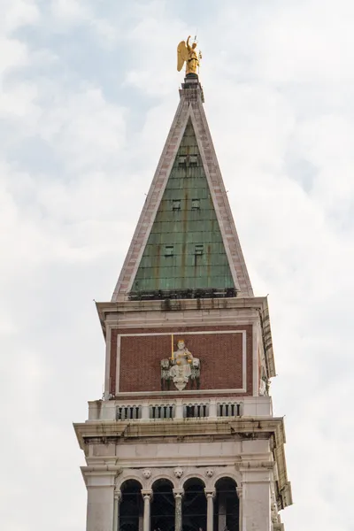 St Mark's Campanile - Campanile di San Marco in Italian, the bel — Stock Photo, Image