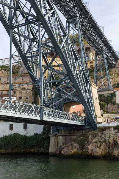 Bridge, Porto, River, Portugal — Stock Photo, Image