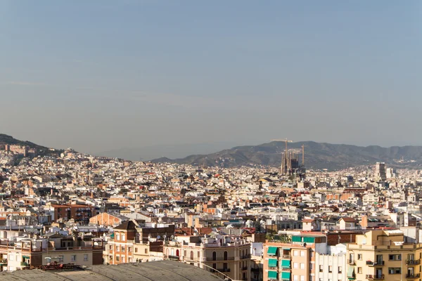 Vista panorámica del Skyline de Barcelona. España . —  Fotos de Stock