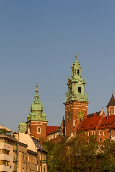 Castelo real em Wawel, Krarow — Fotografia de Stock