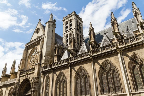 サン ・ ジェルマン l'aux errois、パリ、フランスの教会 — ストック写真