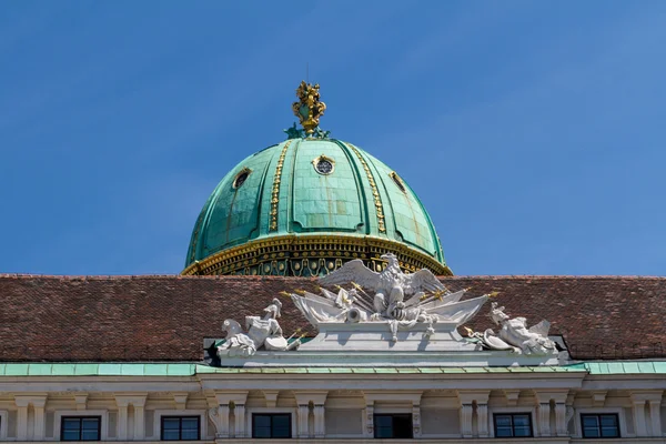 Hofburg och monument. Vienna.Austria. — Stockfoto
