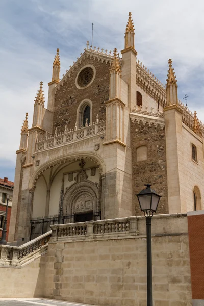 Kathedraal van het jeronimos, madrid, Spanje — Stockfoto