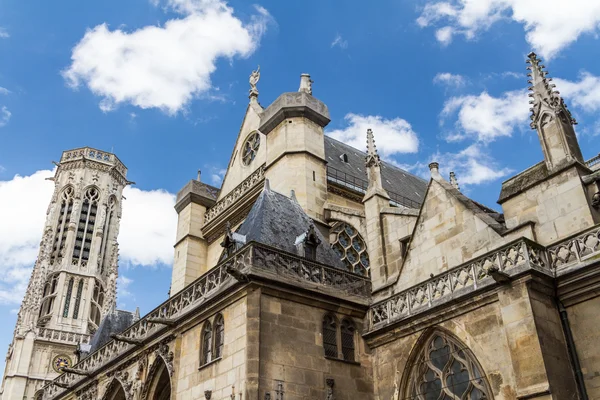 サン ・ ジェルマン l'aux errois、パリ、フランスの教会 — ストック写真