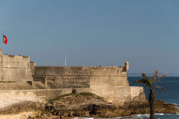 Κάστρο στην lisboa, Πορτογαλία — Φωτογραφία Αρχείου