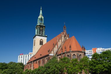 Berlin'in merkezindeki havadan görünümü