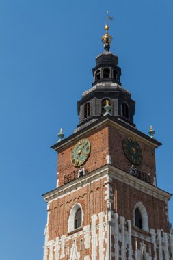 krakow ana Meydanı Belediye kule