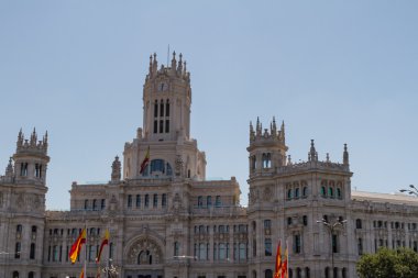 Plaza de cibeles, madrid, İspanya