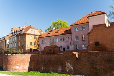 Polonya görülecek. Rönesans barbican Varşova tarihi kent