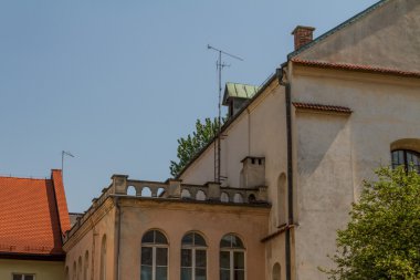 Eski sinagog izaaka kazimierz ilçe Krakow, Polonya
