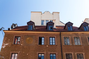 centrum van de stad van Warschau, Polen