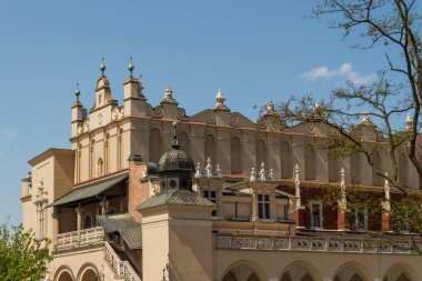 Krakow, Polonya bina sukiennice