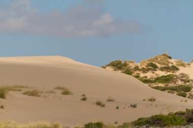 lisbon, por yakınındaki fırtınalı havalarda Atlas Okyanusu kıyısındaki Beach