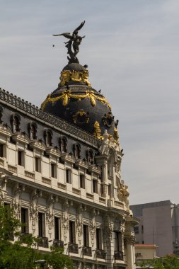 metropolis Madrid, İspanya bulunan cephe bina