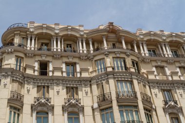 Madrid 'de sokak manzarası