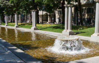 Madrid 'de sokak manzarası