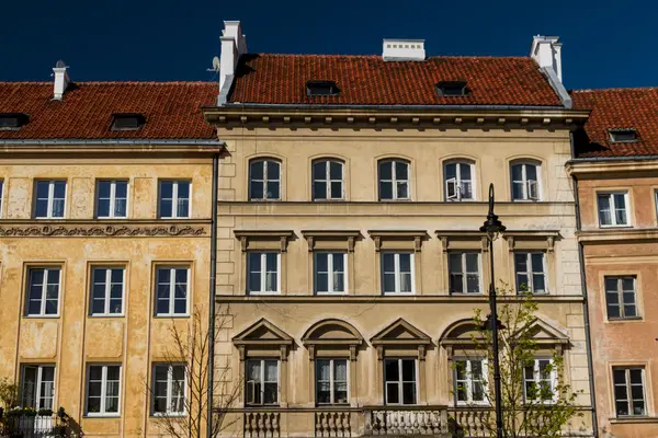 Plaza del Castillo en Varsovia, Polonia — Foto de Stock