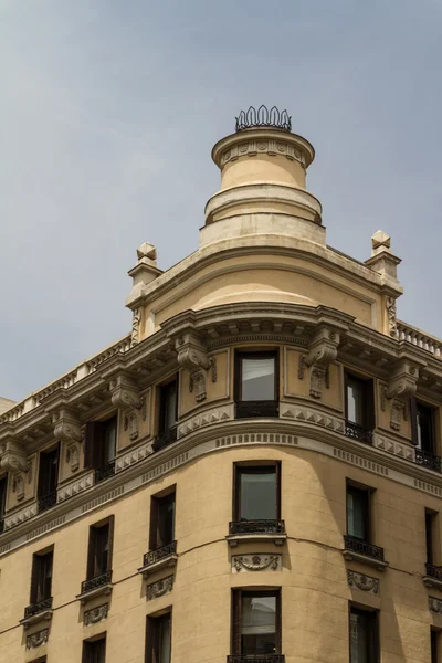 Calle vista en Madrid — Foto de Stock