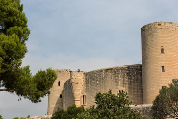 Bellver castle castillo kuleye Mayorka, palma de mallorca ba — Stok fotoğraf