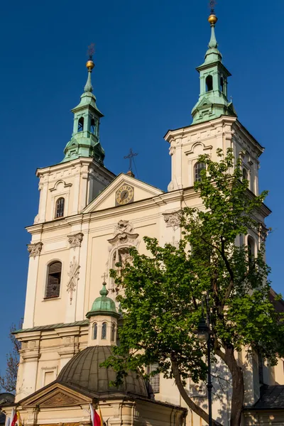 Vecchia Chiesa dei SS. Florian a Cracovia. Polonia — Foto Stock