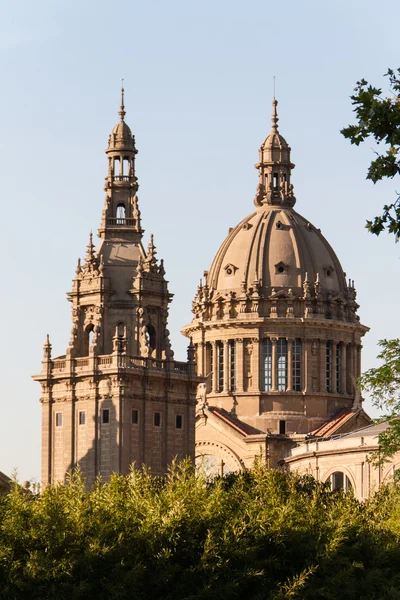 Museu nacional d'art de catalunya barcelona, Hiszpania — Zdjęcie stockowe