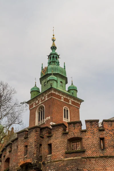 Királyi vár a Wawel, Krakkó — Stock Fotó