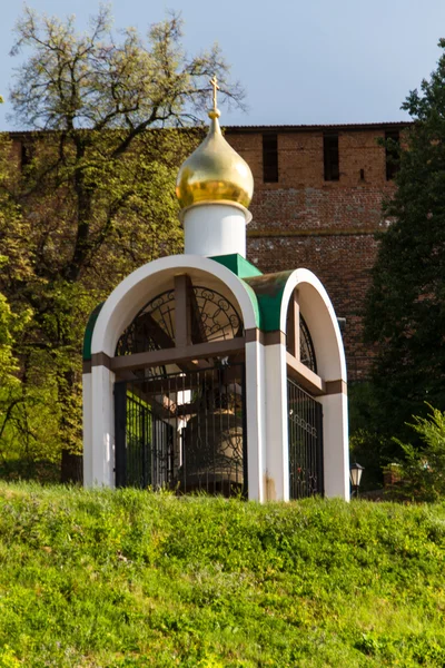 Summer view tarihi ilçe, Nijniy novgorod. Rusya — Stok fotoğraf