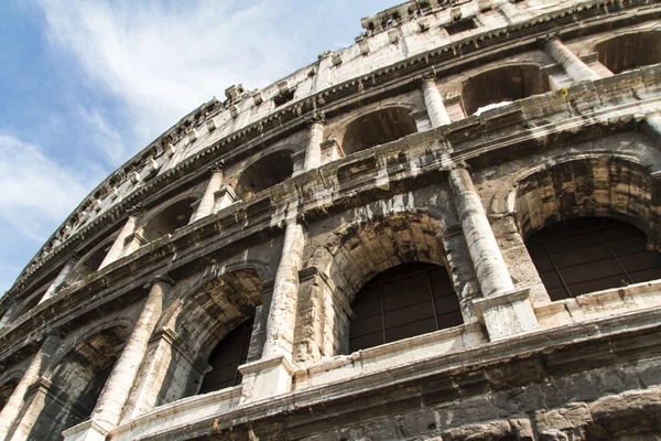 O Coliseu em Roma, Itália — Fotografia de Stock