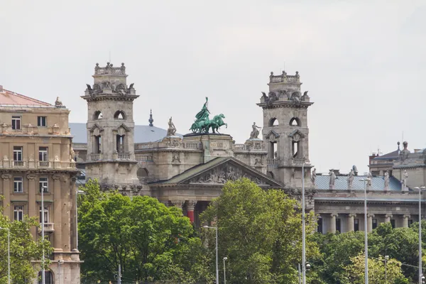 Pohled na památky v Budapešti — Stock fotografie