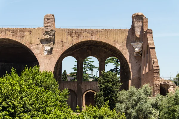 Ruinas romanas en Roma, foro —  Fotos de Stock