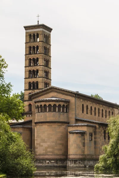 Eine Kirche in Potsdam auf der UNESCO-Welterbeliste — Stockfoto