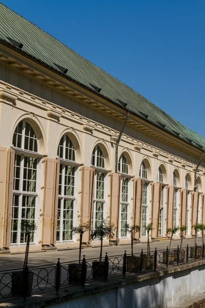O palácio Lazienki no Parque Lazienki, Varsóvia. Lazienki Krolewskie . — Fotografia de Stock