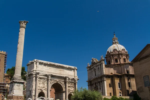 Roma harabeleri, forum — Stok fotoğraf