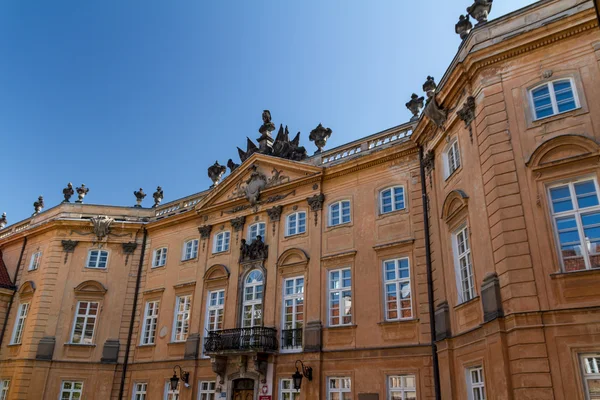 Centrum van de stad van Warschau, Polen — Stockfoto