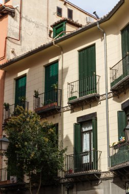 Madrid 'de sokak manzarası