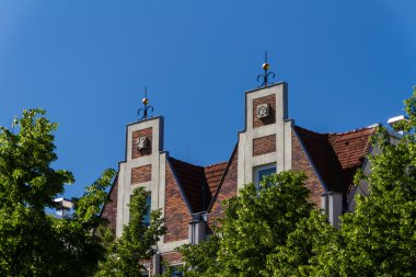 Berlin'in merkezindeki havadan görünümü
