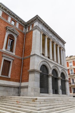 Madrid 'de sokak manzarası