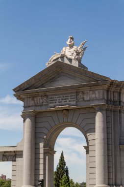 Madrid 'de sokak manzarası