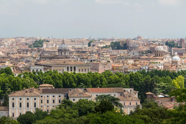 Travel Series - Italy. View above downtown of Rome, Italy. — Stock Photo, Image