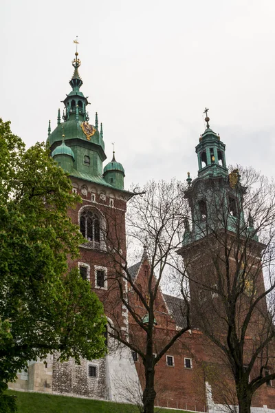 Királyi vár a Wawel, Krakkó — Stock Fotó