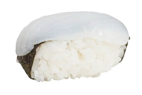 Japanse squid sushi — Stockfoto