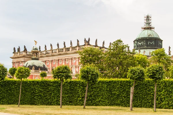 O Novo Palácio de Potsdam Alemanha na lista do Patrimônio Mundial da UNESCO — Fotografia de Stock