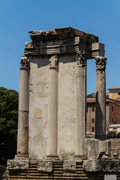 Római romok Rómában, fórum — Stock Fotó