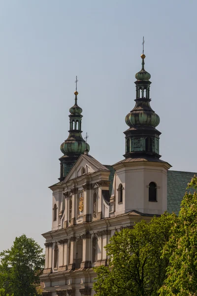 Ιστορικό κτήριο στην Κρακοβία. Πολωνία — Φωτογραφία Αρχείου