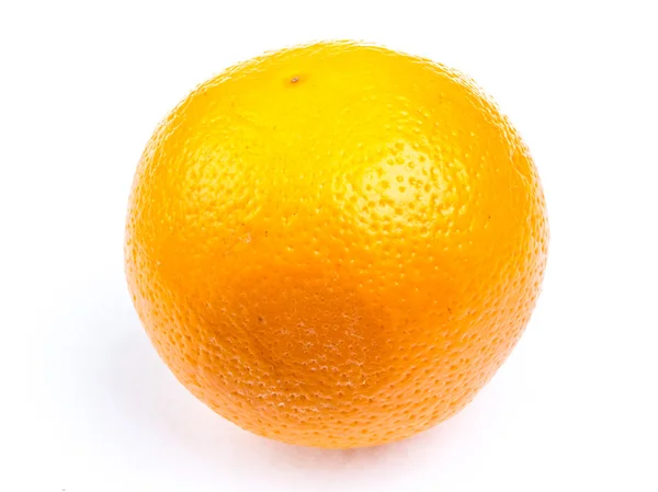 Ωρίμανση πορτοκαλί απομονωμένη σε λευκό φόντο — Φωτογραφία Αρχείου
