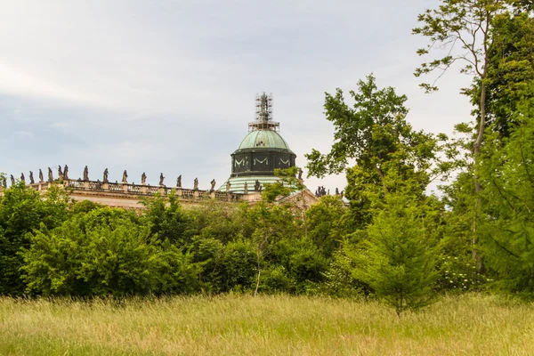 Nowy pałac w Poczdamie Niemcy na listę światowego dziedzictwa unesco — Zdjęcie stockowe