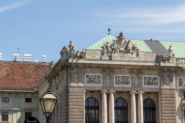 Hofburg och monument. Vienna.Austria. — Stockfoto